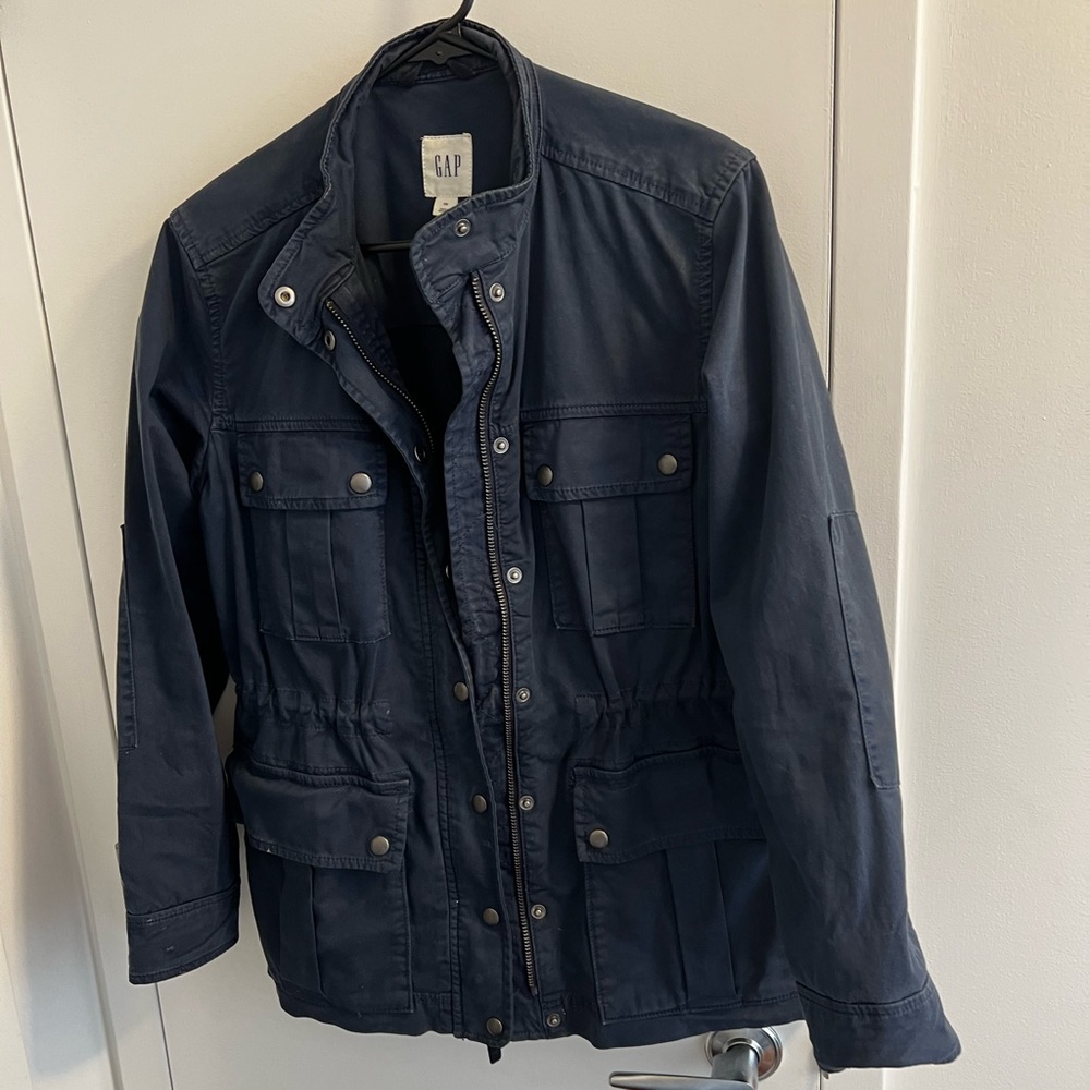 Gap Navy Fall Utility Jacket - image 1